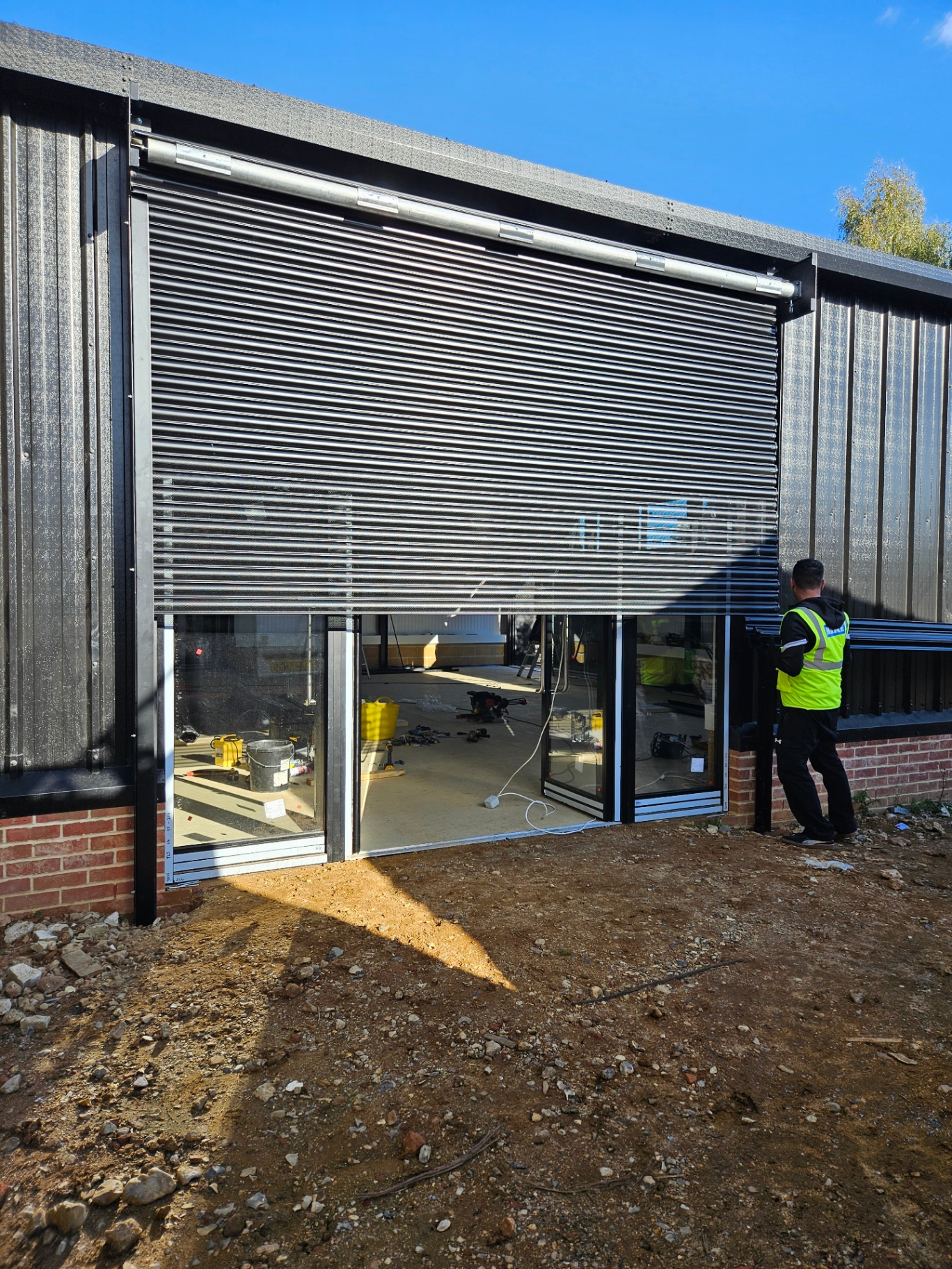 Algy's Norwich — aluminium curtain wall, shopfront and roller shutter installation – Prestige Aluminium Systems