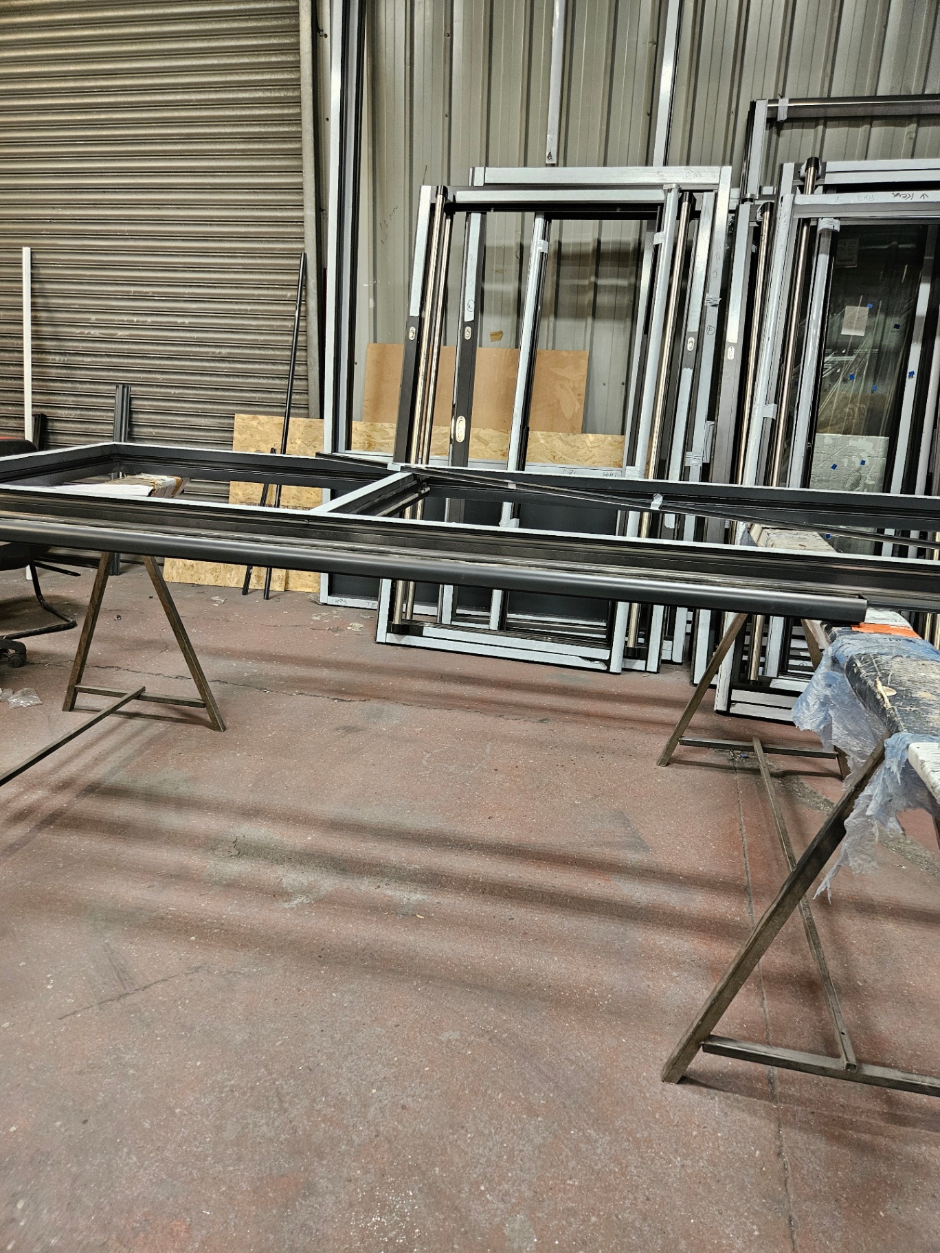 Commercial aluminium shopfront installation – Prestige Aluminium Systems